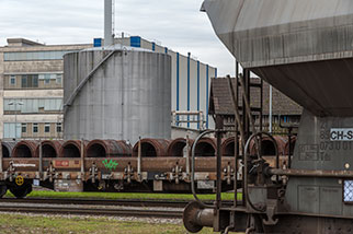 Swiss Steel industrial railway, Emmenbrücke, Emmen; Panlog, Emmenbrücke railway/train station-Littauerboden, Littau, Viscosistadt, Monosuisse-Areal, Emmenweidstrasse, Emmenbronx