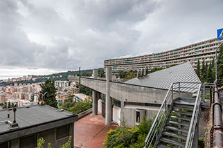 Quartiere Forte Quezzi (il Biscione), Genova/Genoa, Liguria. Photos