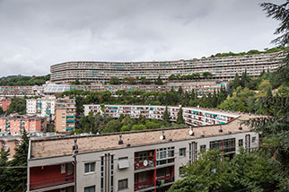 Quartiere Forte Quezzi (il Biscione), Genova/Genoa, Liguria. Photos