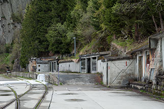 Steglaui (fortification), Göschenen UR; Steglauwi, Eidgenössisch, embankment, military installations