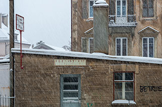 rue du Rocher, La Chaux-de-Fonds; rue du Manège, Bernard Ducommun, ébénisterie, menuiserie, snow