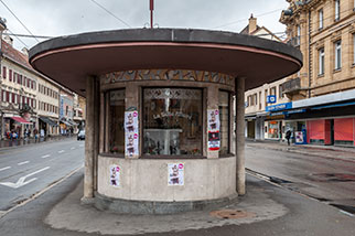 avenue Léopold-Robert (Casino), La Chaux-de-Fonds; le Pod, rue du Docteur Coullery, rue du Casino; La Belle Affaire