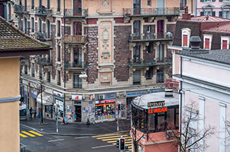 Gare CFF (railway station), Lausanne. Photos