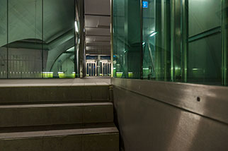 Fourmi metro station #1, Lausanne; route de Berne, M2 metro line