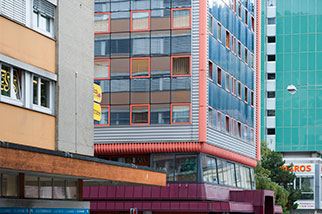rue Henry-Grandjean, Le Locle; hôtel des Trois-Rois, rue du Temple, Centre Locle, rue Bournot