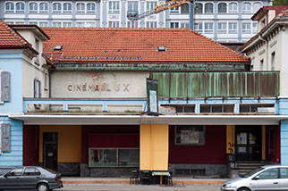 rue de France (le Lux), Le Locle; rue de la Foule, cinéma Lux, café, music venue, watch factory Le Phare