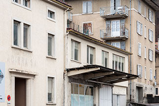 rue des Prés-d’Amens, Le Locle; Fabrique Aciéra, H. F. Maspoli, PIZZI Machines-Outils, rue des Billodes