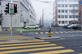 Tribschengasse, Luzern/Lucerne; Tribschenstrasse, Tribschenstadt, vbl depot, Verkehrsbetriebe Luzern, Schumacher
