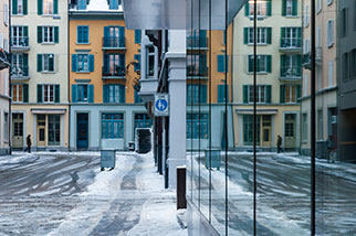 Weystrasse, Luzern/Lucerne; Löwenplatz, Hexenstiege, Othmar Schnyder, Traugott Niederberger, Essex Chemie building