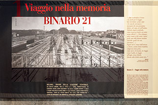Memoriale della Shoah (Binario 21) #3, Milano/Milan; Shoah Memorial (Track 21), Holocaust, Milano Centrale railway/train station; Viaggio nella memoria