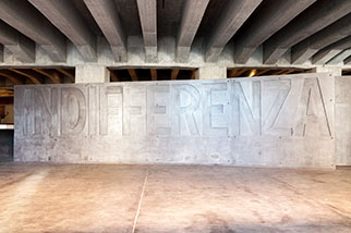 Memoriale della Shoah (Binario 21) #6, Milano/Milan; Shoah Memorial (Track 21), Holocaust, Milano Centrale railway/train station; INDIFFERENZA