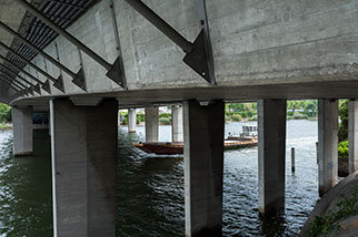 Acheregg bridge, Stansstad, Nidwalden; Alpnachersee, Vierwaldstättersee/Lake Lucerne, Max Kopp