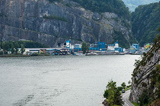 Rotzloch, Stansstad, Nidwalden; limestone quarry