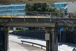 route de Châtel-Saint-Denis, Vevey VD; route de Lavaux, Vevey–Puidoux-Chexbres, Lausanne–Brig, railway/railroad bridges, trolleybus wire, Vevey–Montreux–Chillon–Villeneuve line, Nesté headquarters