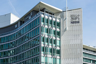 avenue Nestlé, Vevey VD; Nestlé headquarters, lake Geneva, Jean Tschumi, Jacques Richter, Ignacio Dahl Rocha
